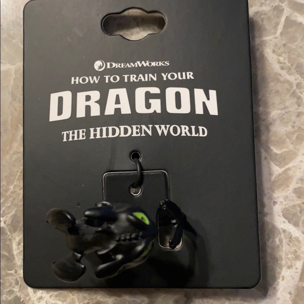 How to Train Your Dragon Toothless Wrap Ring- NWT